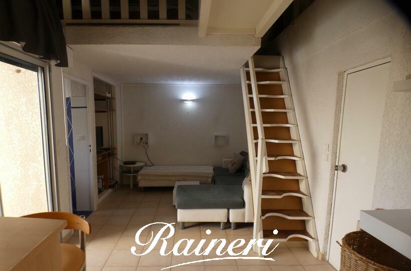 Agence Raineri - T2 MEUBLE DUPLEX AGOSTA PLAGE